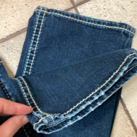 Silver sukiyaki mid capri, size 31/22 1/2 - Picture 3 of 10